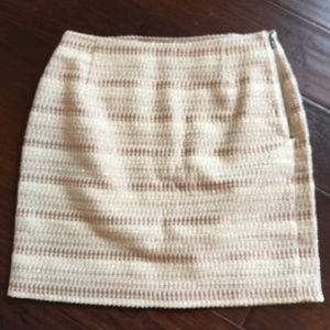 Banana Republic Heritage Boucle mini skirt